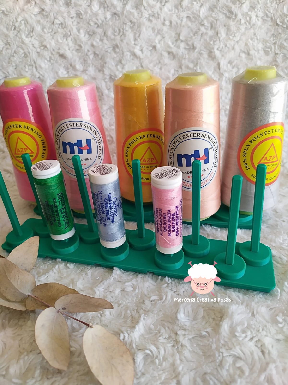 Base de hilos para coser x 2 (GRANDE)
